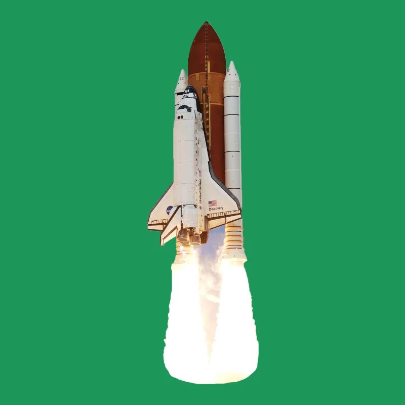 Lancement de la navette spatiale