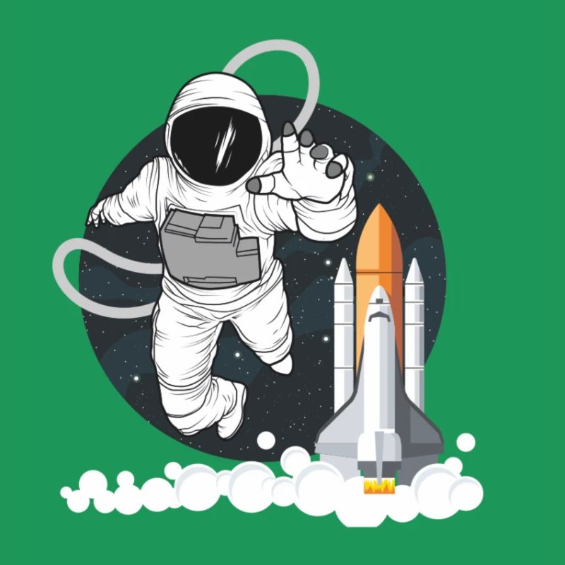 Astronaute dans l'espace