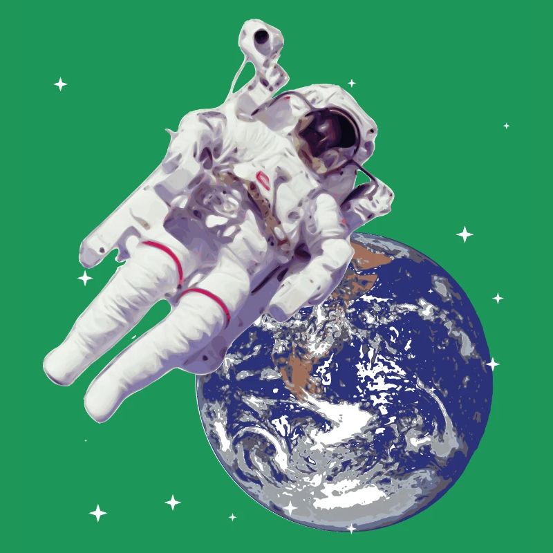 Astronaute dans l'espace