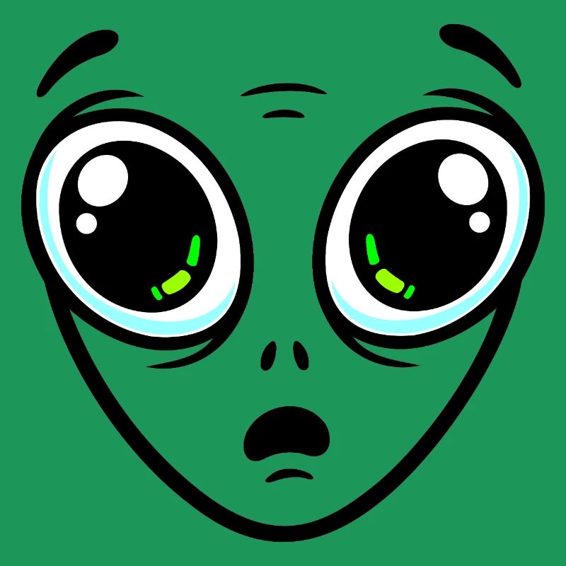 Großäugiger Außerirdischer