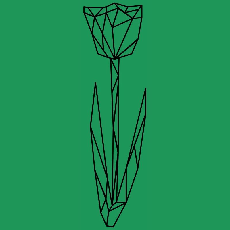 Polygone de tulipe