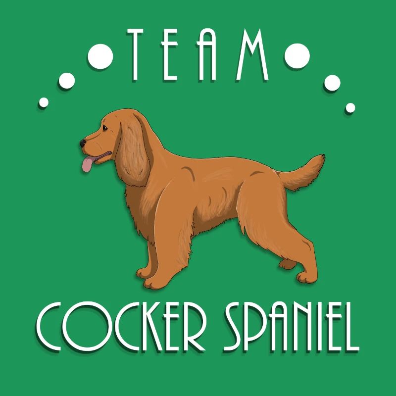 Team Cocker Spaniel - Red