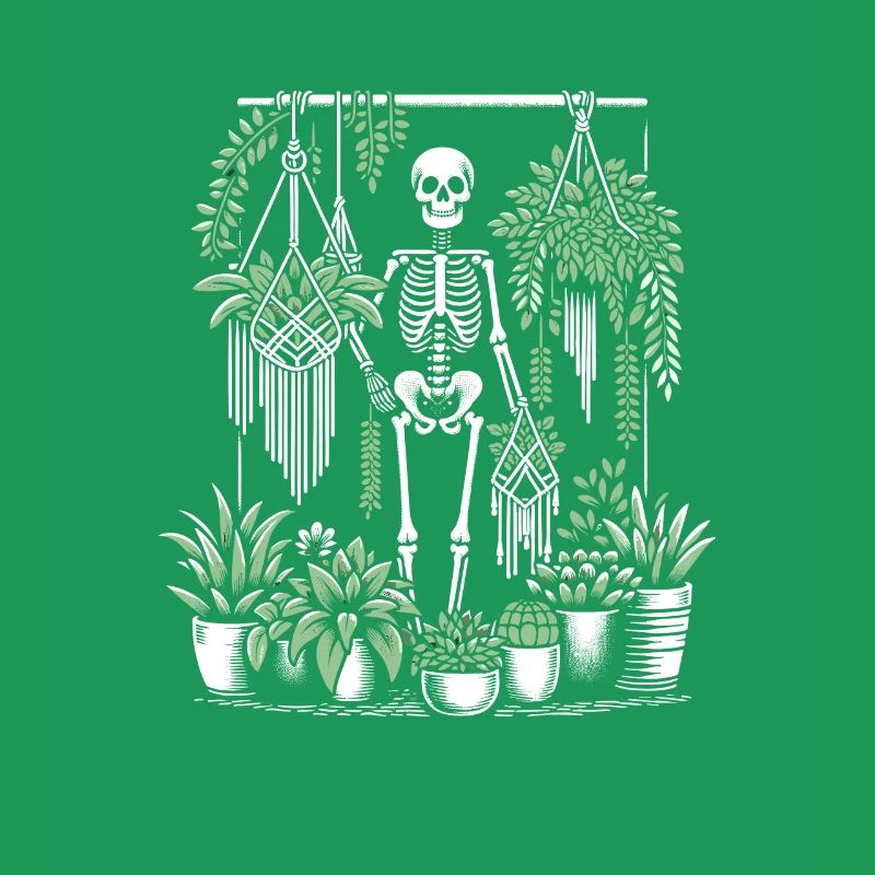 Macrame and plants