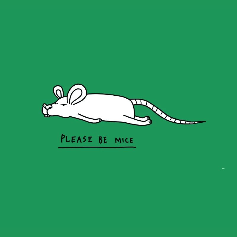 Mouse funny design with pun