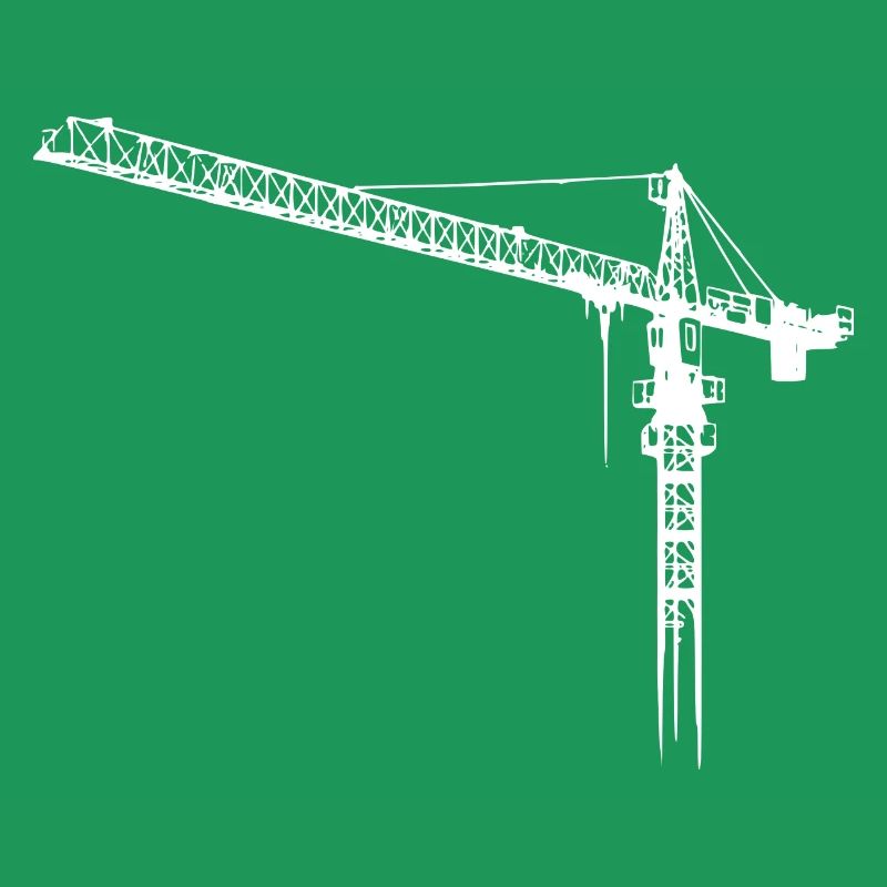 Kran, Turmdrehkran, crane No.: 2 hell (Bitmap)