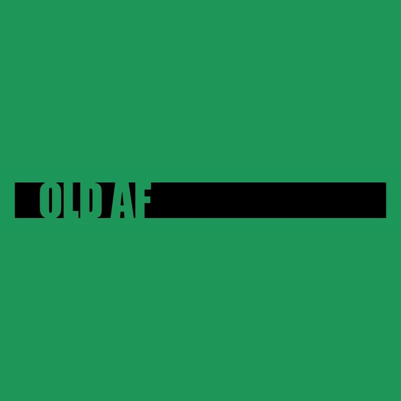 old AF Text Logo