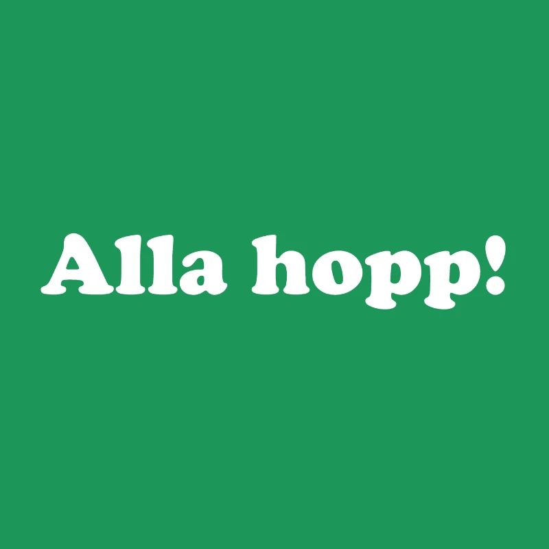 Alla hopp! - Geschenk