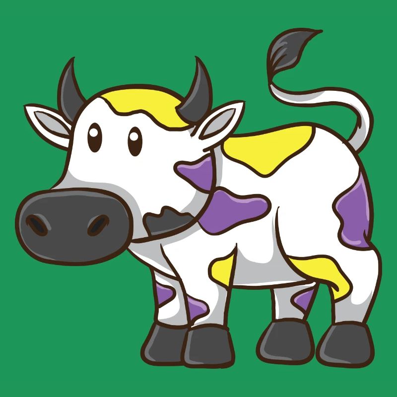 Non-binary cow Non-binary pride