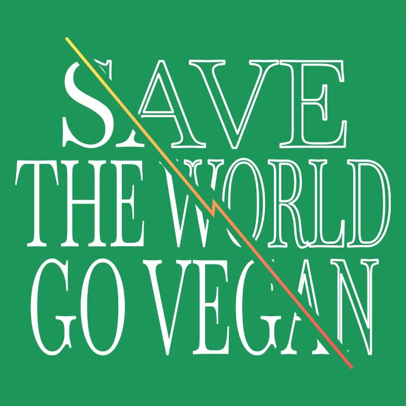 veganism birthday present statement present idea