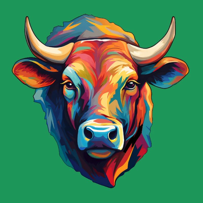 Cow's head modern