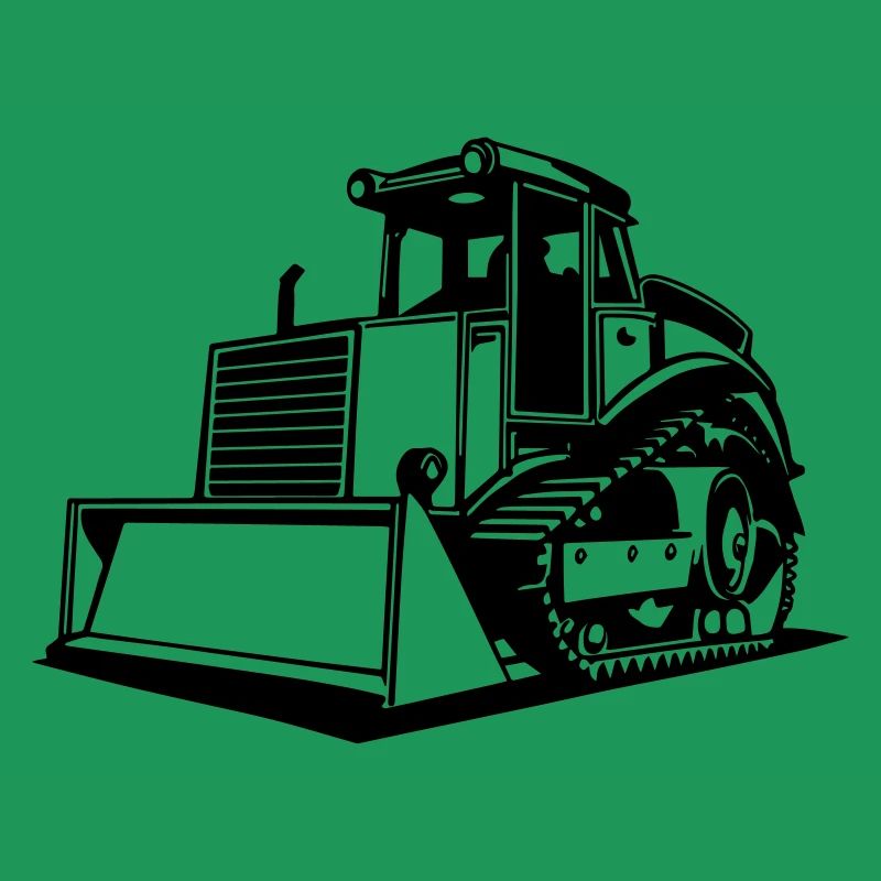 Bulldozer Isolate