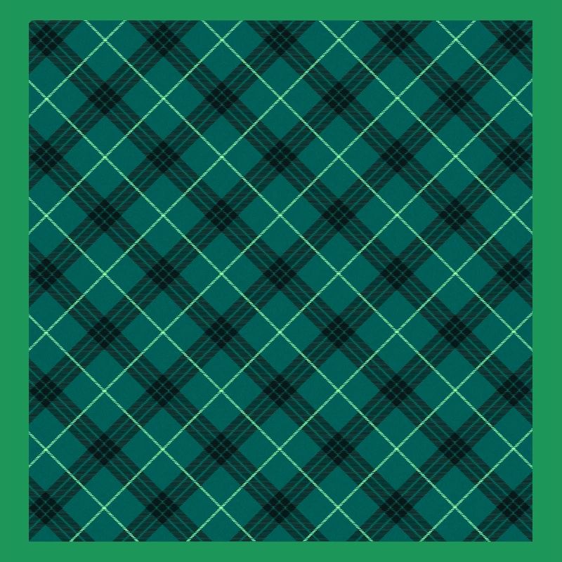 Checked pattern Checkered tartan fabric pattern turquoise green