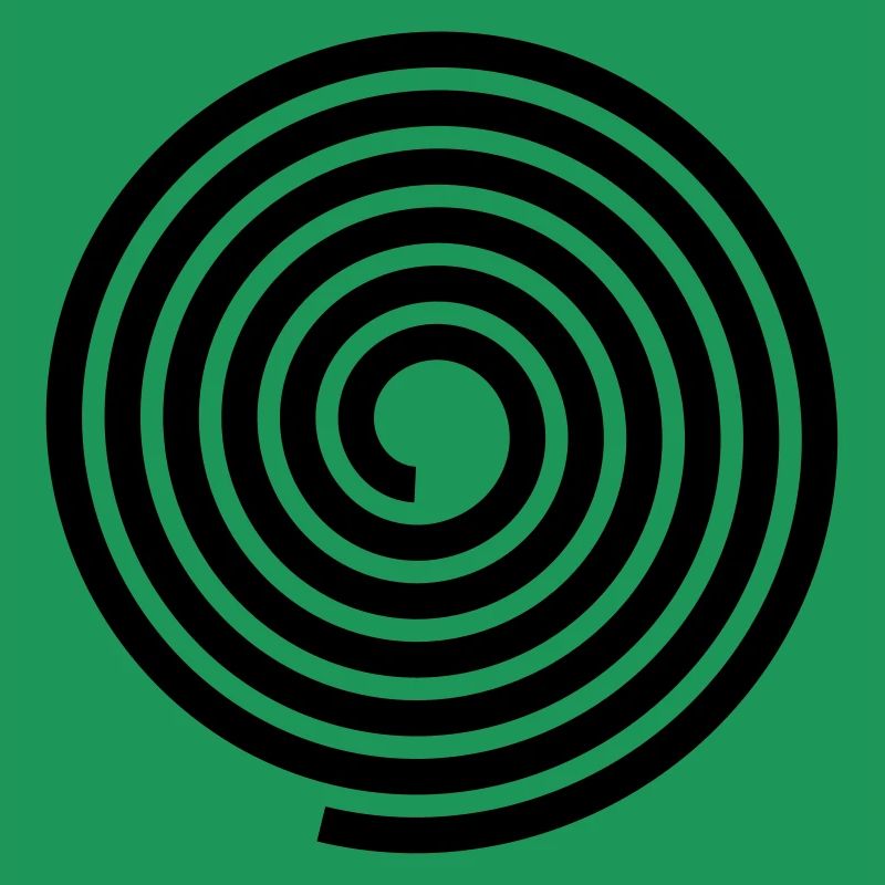 Spirals pattern vector template