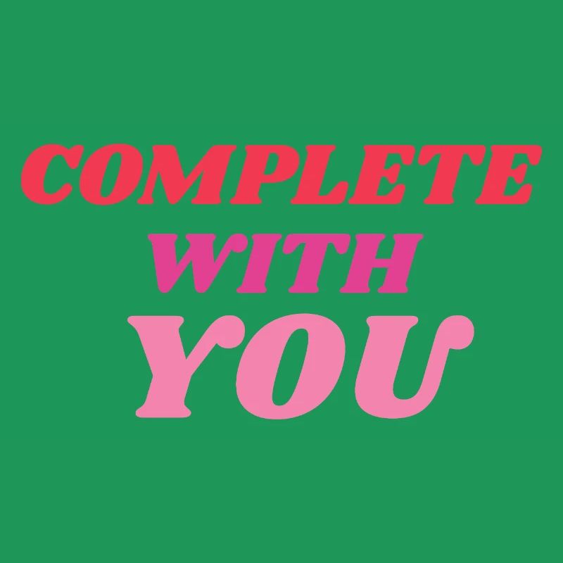 Déclaration romantique complète avec vous
