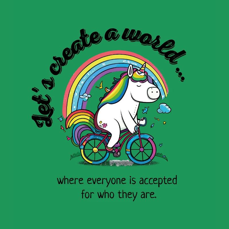 Lets create a world ... Where everyone is accepted