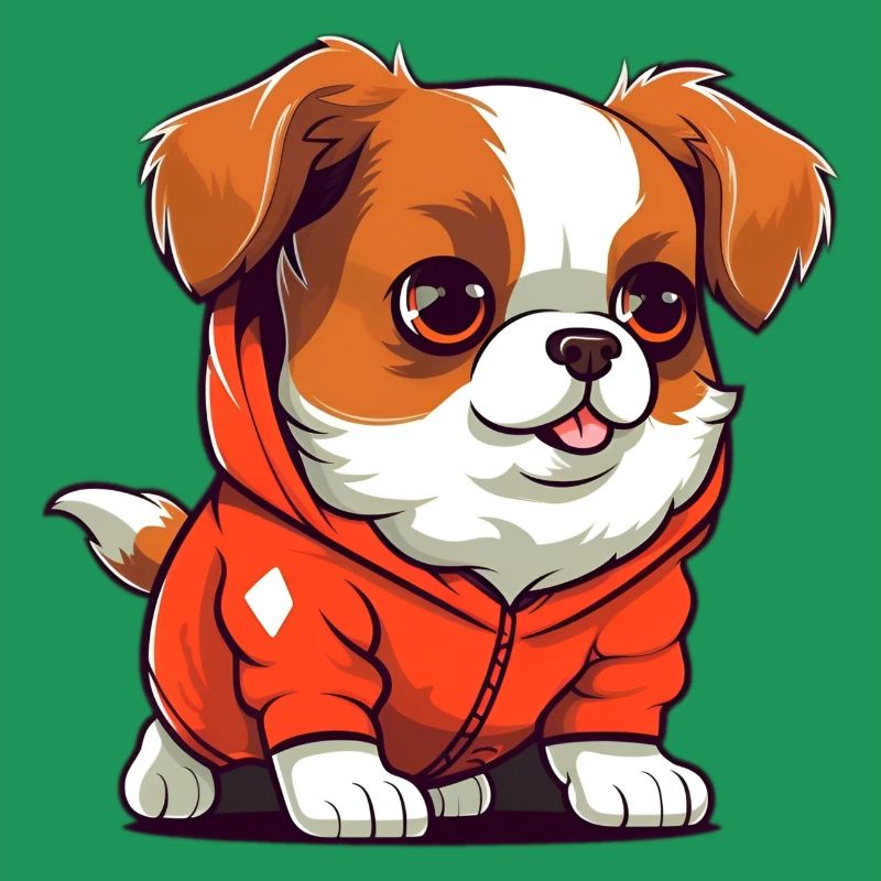 Chien cool