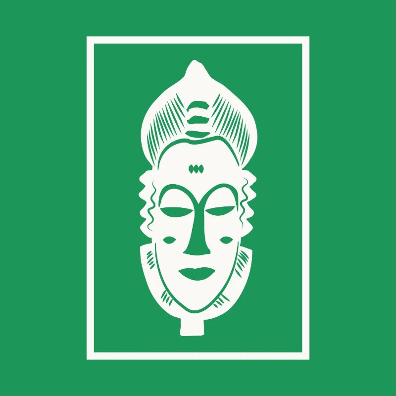 Masque baoulé - Côte d'ivoire