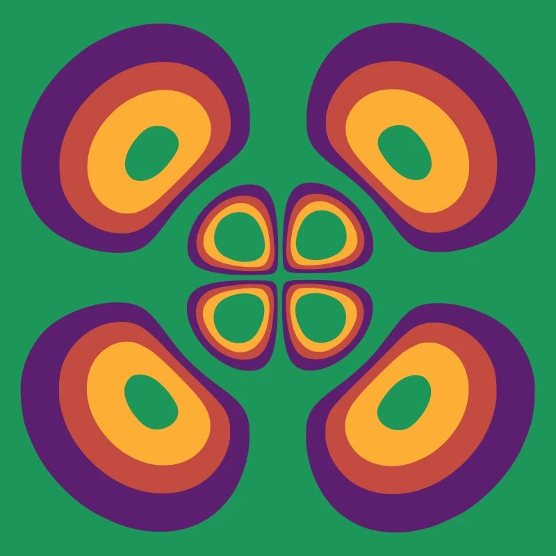 Probability density Hydrogen atom (4,2,1)