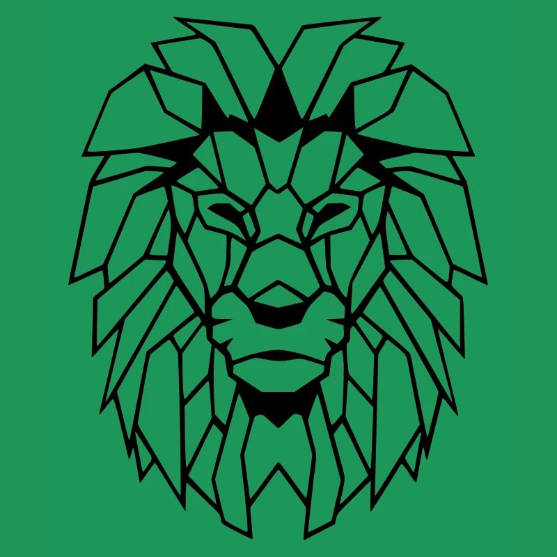 Dessin de polygone de lion