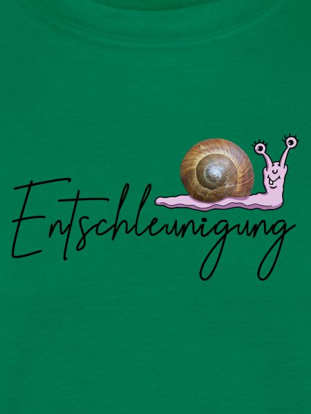 Entschleunigung Schnecke