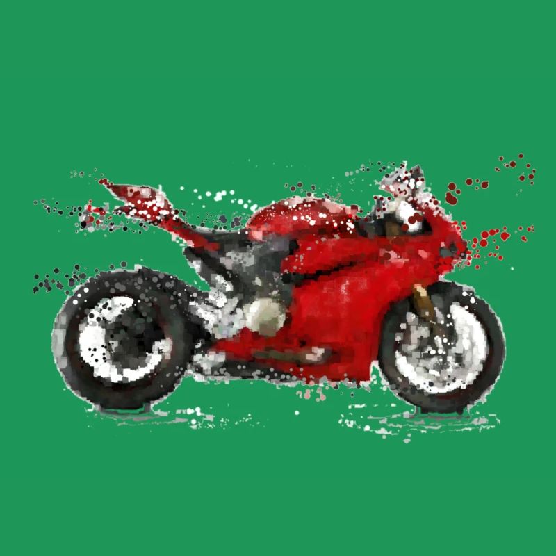 Red Motorcycle