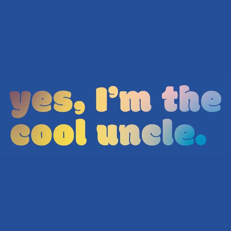 Déclaration de l’oncle cool