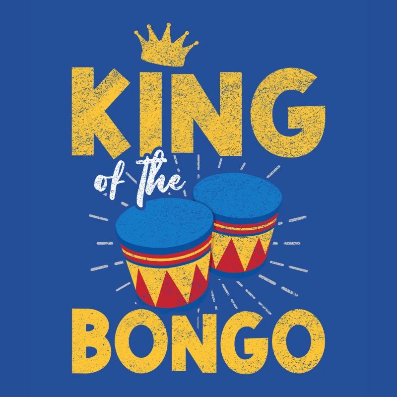 King Bongo Retro Percussion Conception