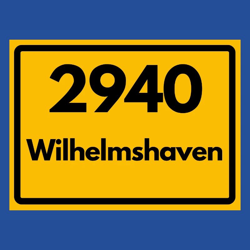 ANCIEN CODE POSTAL RÉTRO 2940 WILHELMSHAVEN