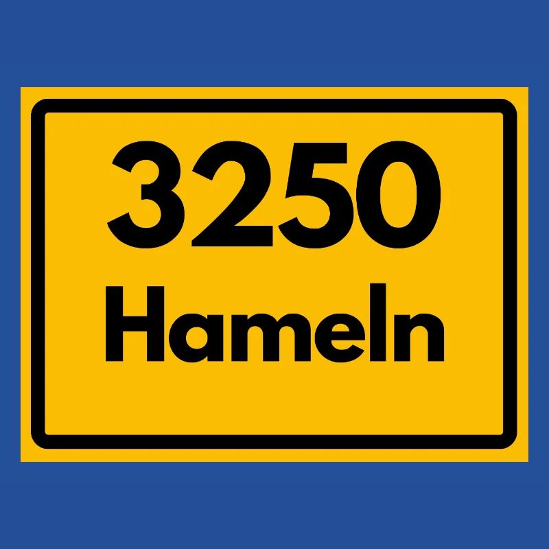 ANCIEN CODE POSTAL 3250 HAMELN RATTENFÄNGER