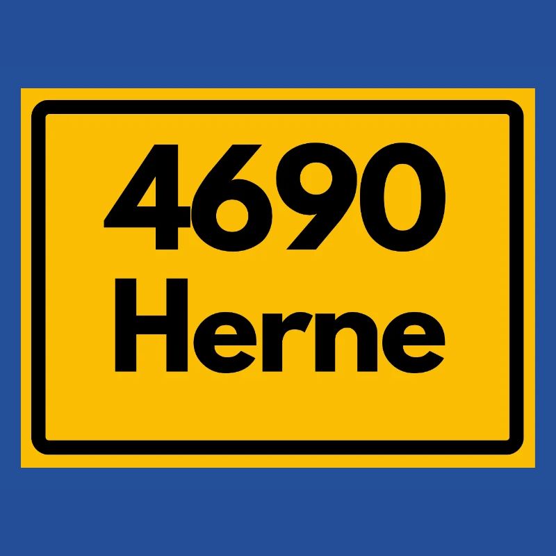 ANCIEN CODE POSTAL RETRO 4690 HERNE – NRW