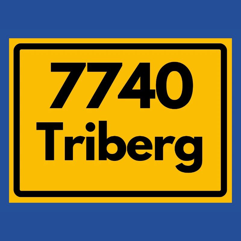 ANCIEN CODE POSTAL RÉTRO 7740 TRIBERG HEIMAT