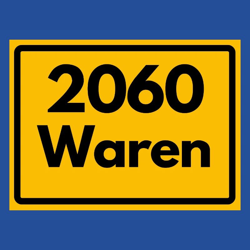 OLD POSTCODE POSTCODE RETRO 2060 WAREN MÜRITZ