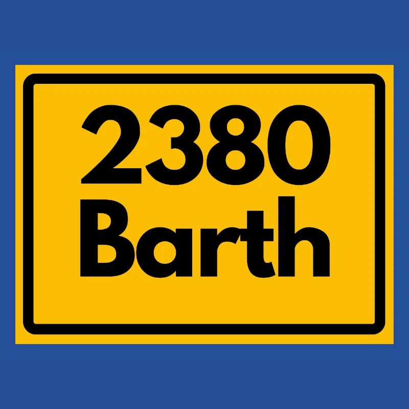 OLD POSTCODE POSTCODE RETRO 2380 BARTH HEIMATSTOLZ