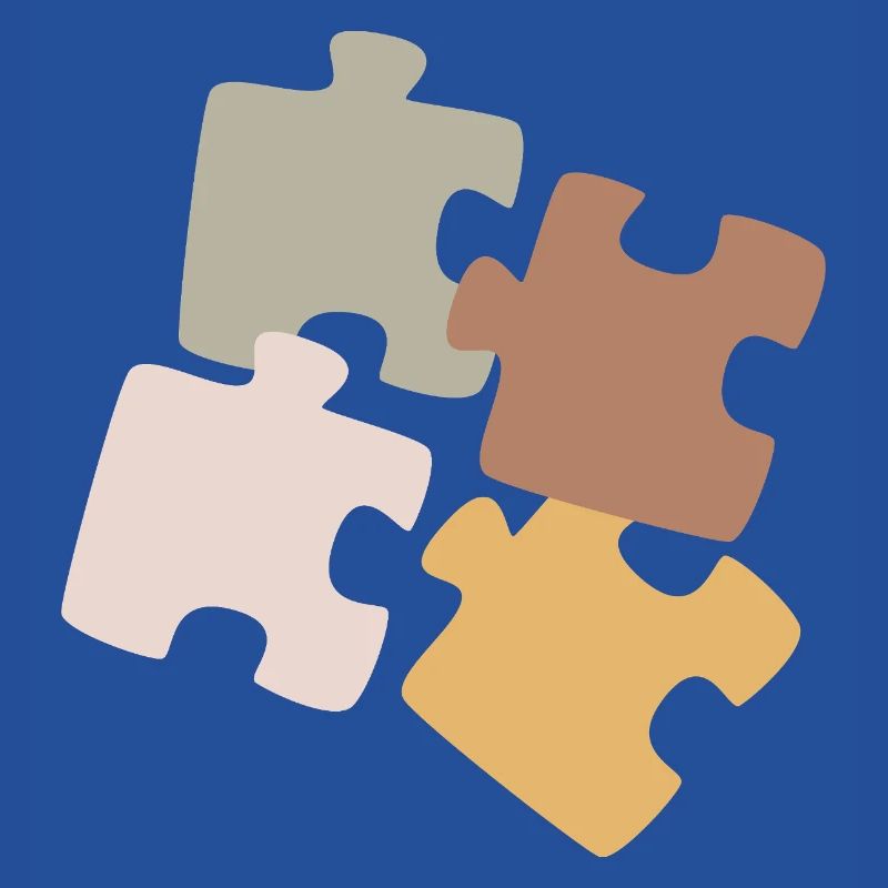 Variété de Patchwork de Puzzles