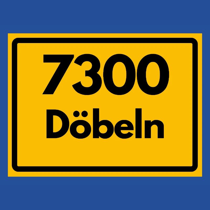 OLD POSTCODE 7300 DÖBELN SAXONY DDR OSTALGIE
