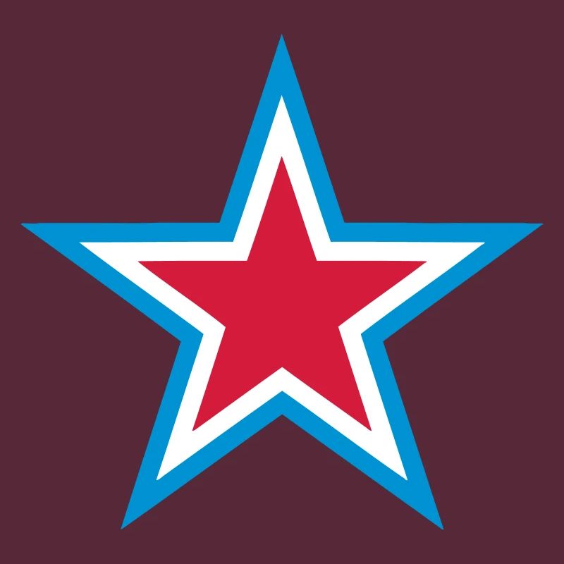 Etoile bleu blanc rouge