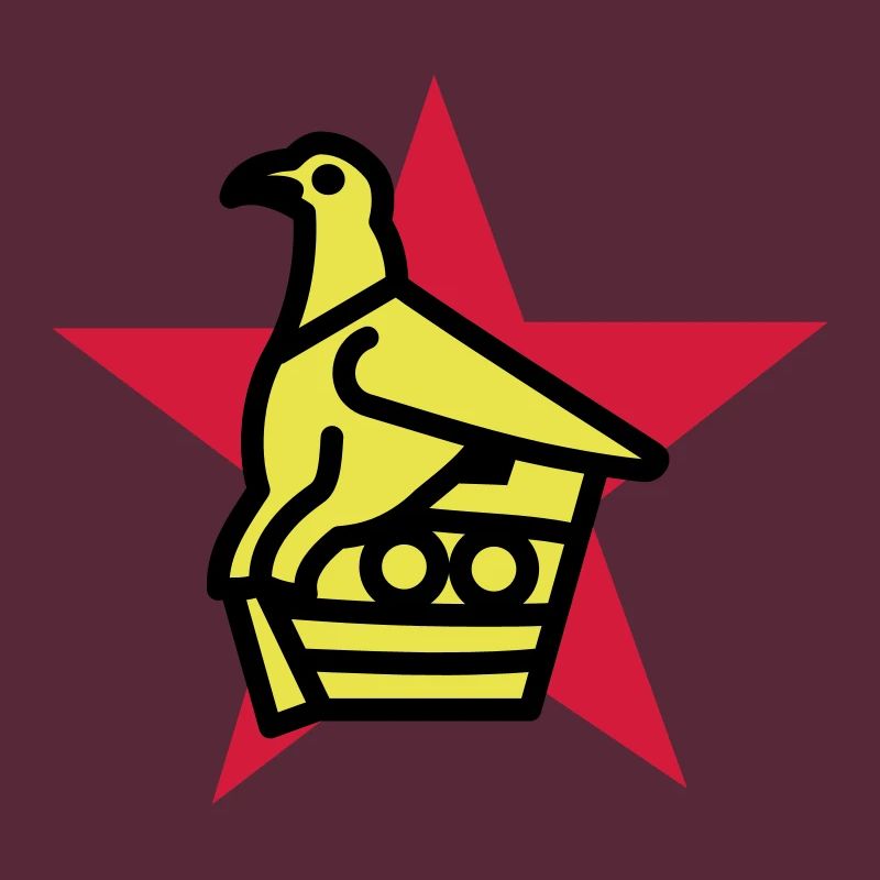 Zimbabwe Bird & Star
