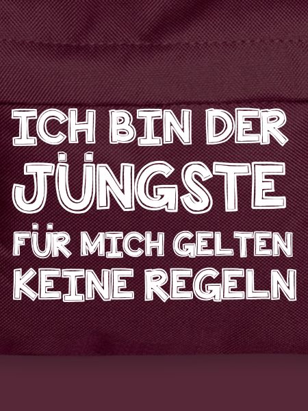 Ich bin der Jüngste