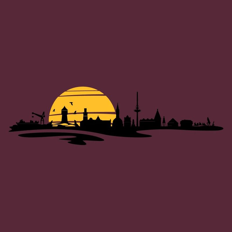 Skyline - Küste Cuxhaven