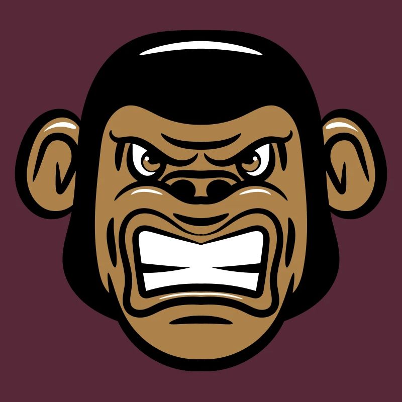 monkey angry evil