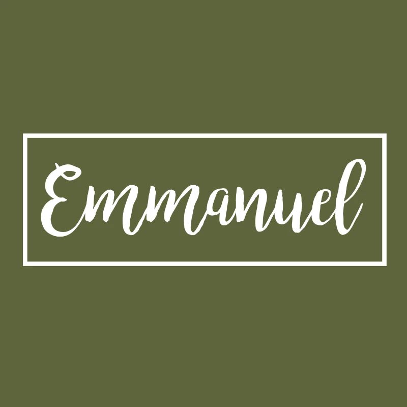 Emmanuel God is with us gift idea