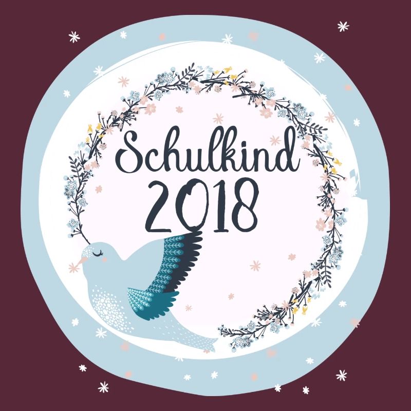 Schulkind 2018 Einschulung Vogel Mädchen