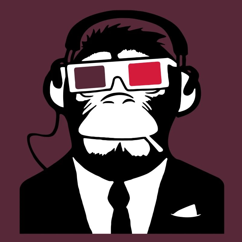 Urban Electro 3D Designs: Ape 3D Monkey Affe