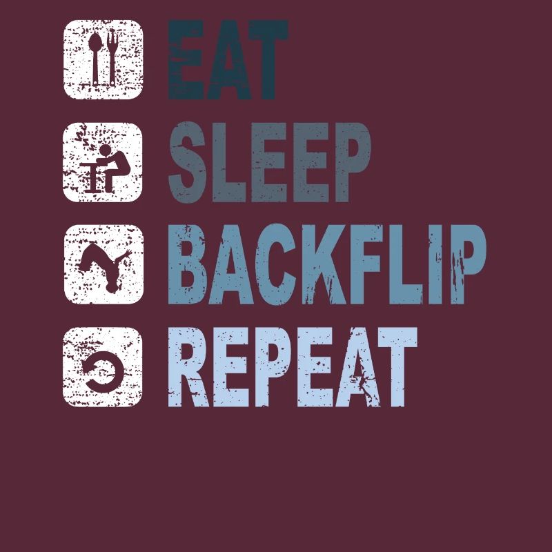Mangez le sommeil Backflip Repeat