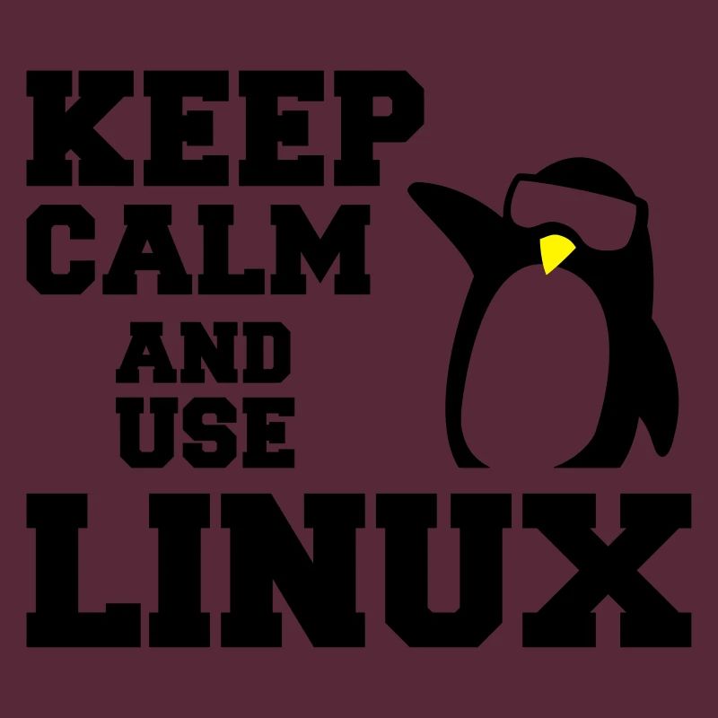 keep calm use linux