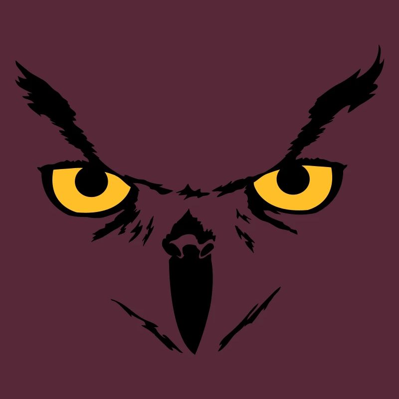 Owl face