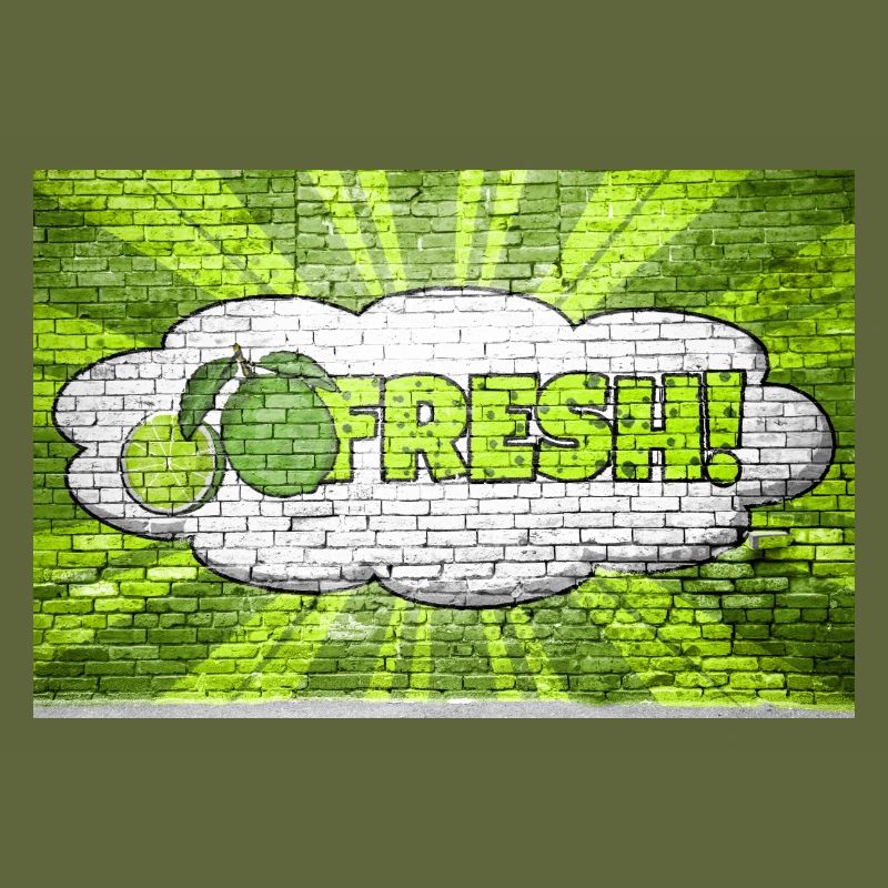 Fresh Comic Style Bubble Graffiti Lettering
