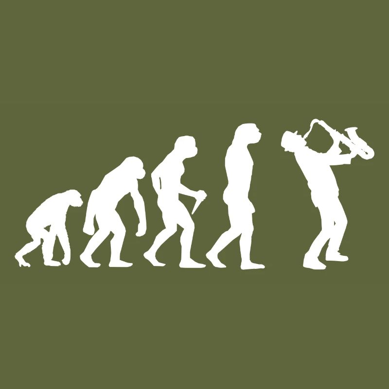 Evolution Saxophone Sax Men Boys Saxophonist