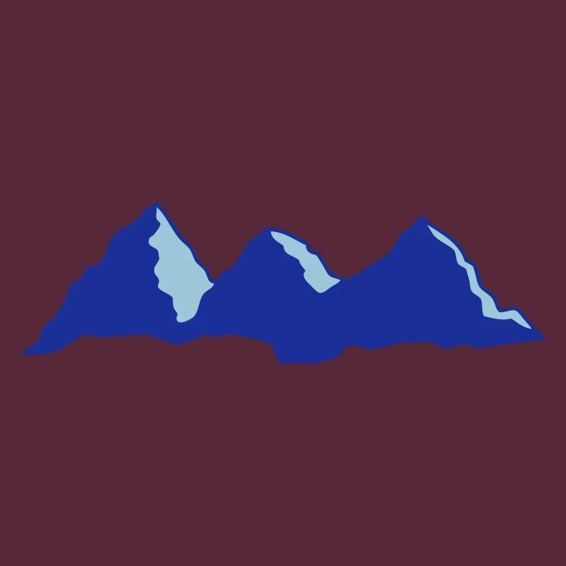 mountain highlander drawing vector