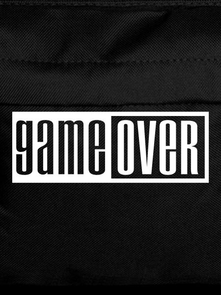game over outline